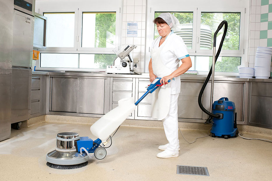 Einscheibenmaschine von columbus E 500 E die Steinreiniger Maschine