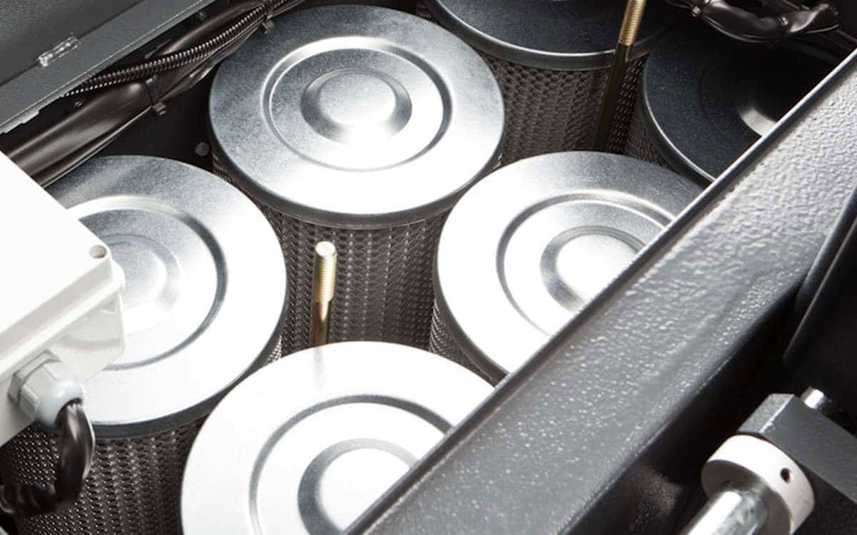Kehrmaschine AKS80BM108 Zylinderfilter Vielseitig reinigen