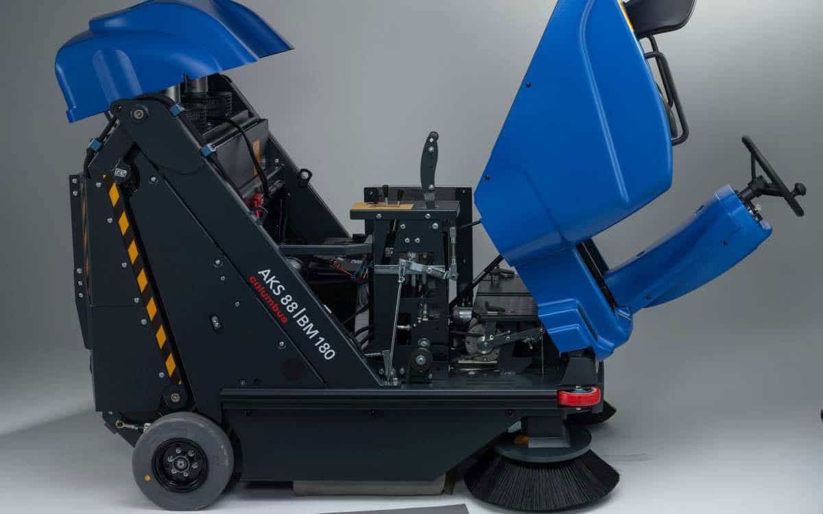 Sweeper AKS88 VDM180 drive protection Vielseitig reinigen