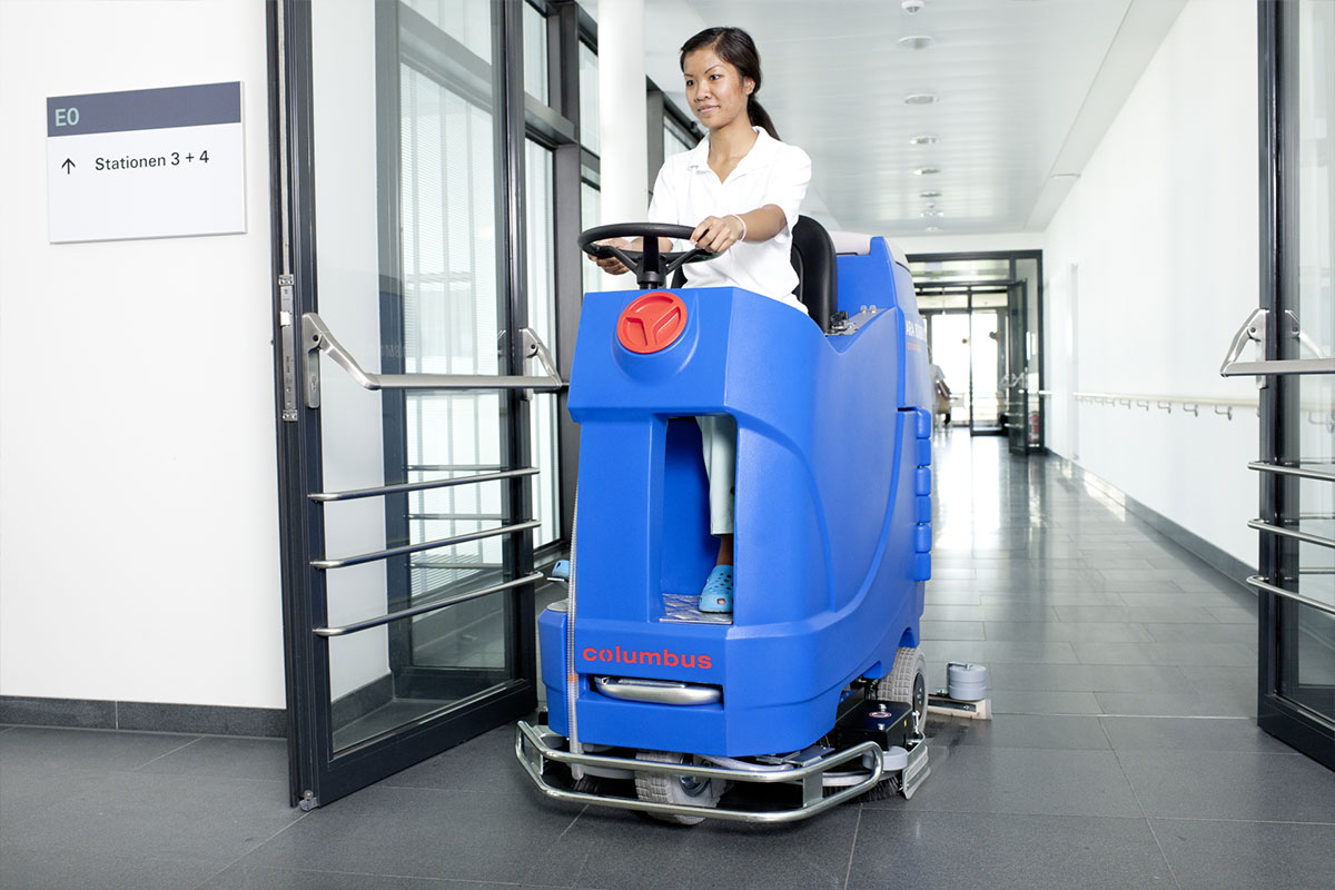 Scrubber dryer floor scrubber cleaning machine ARA66BM100 machine floor cleaning