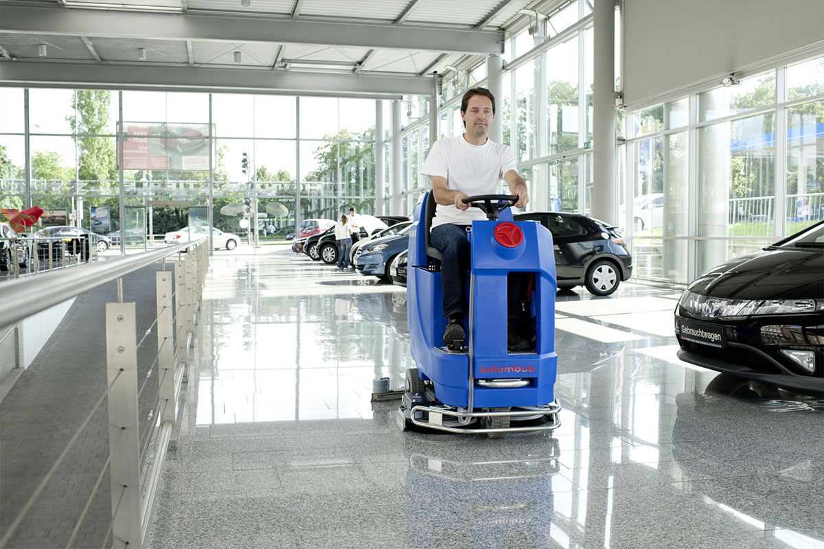 Industrial Floor Cleaner Ara 80 I Bm 100 And Scrubber