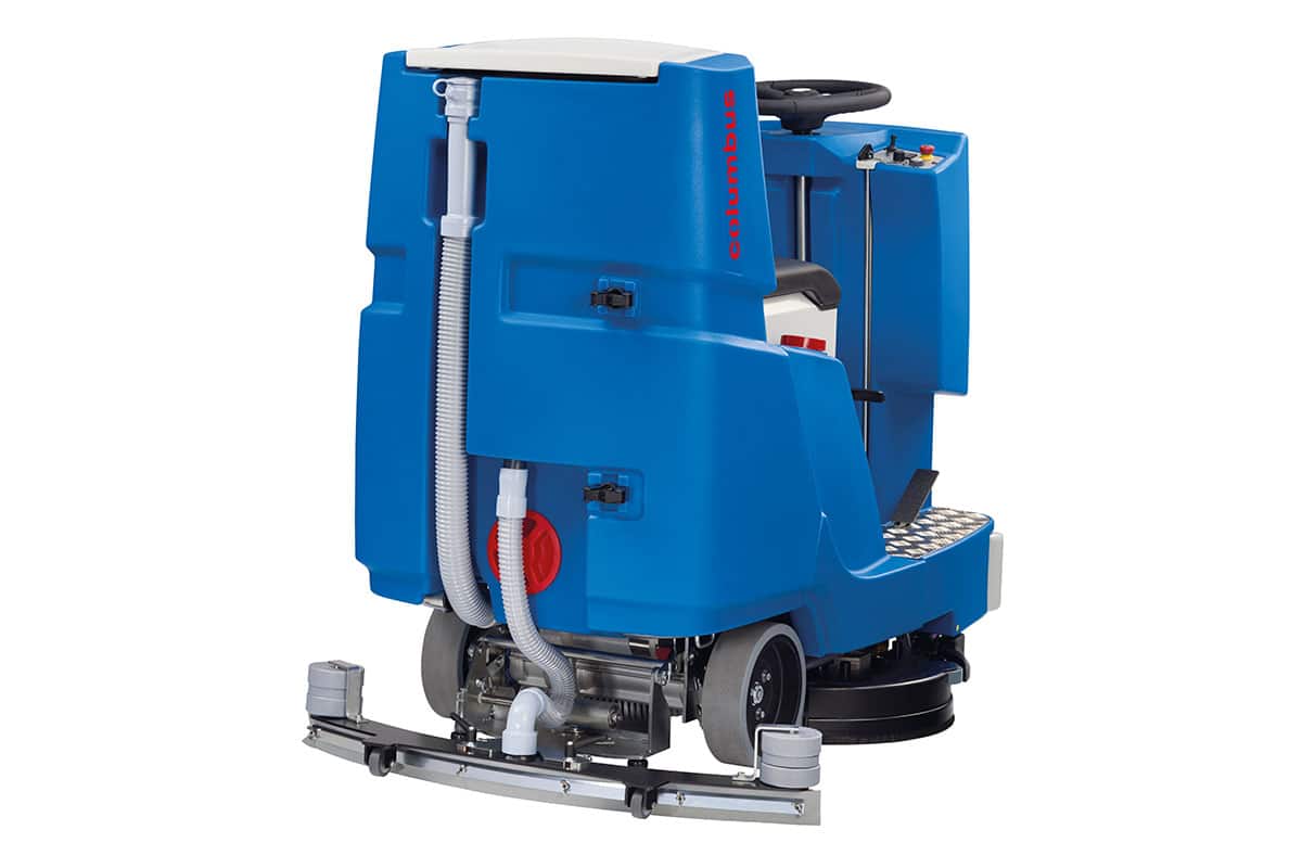 Scrubber dryer floor scrubber cleaning machine ARA85BM120 back