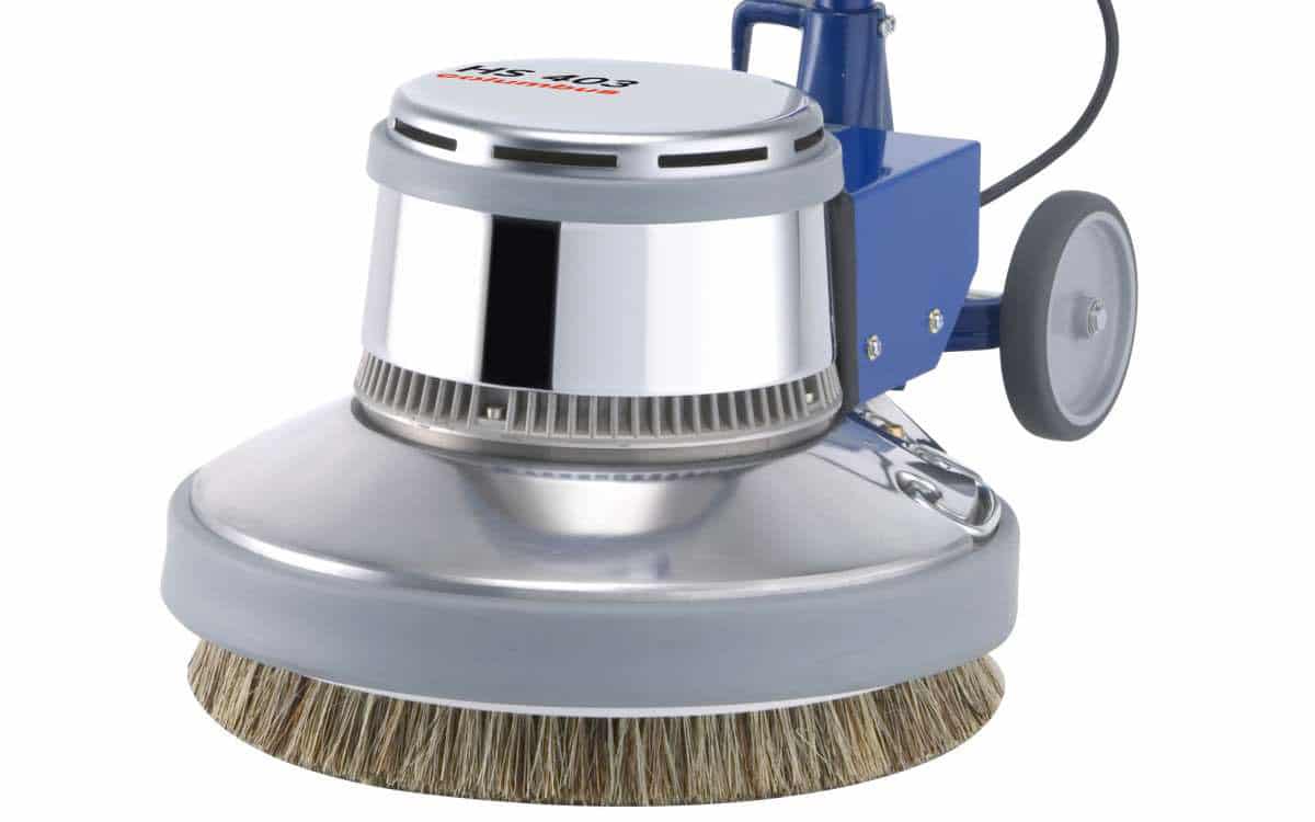 Single disc machine floor scrubbing machine HS403 solid metal construction Vielseitig reinigen