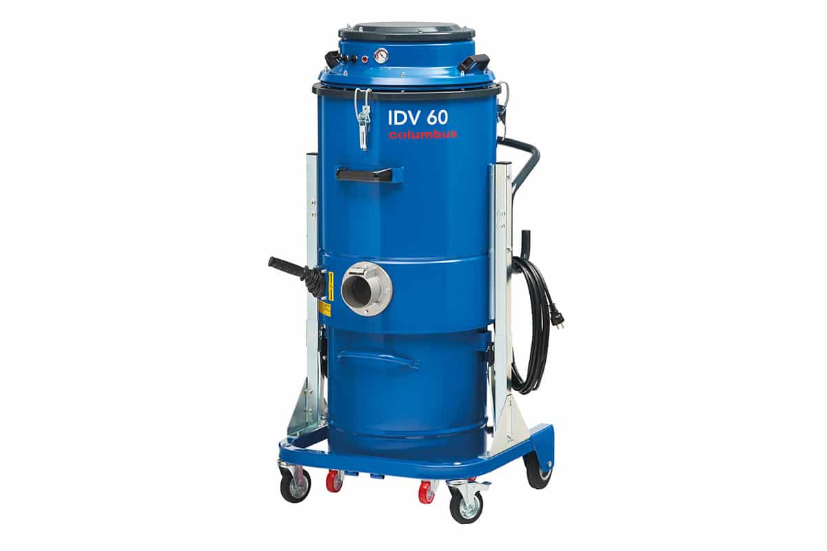Industrial vacuum cleaner IDV 60 front without hose