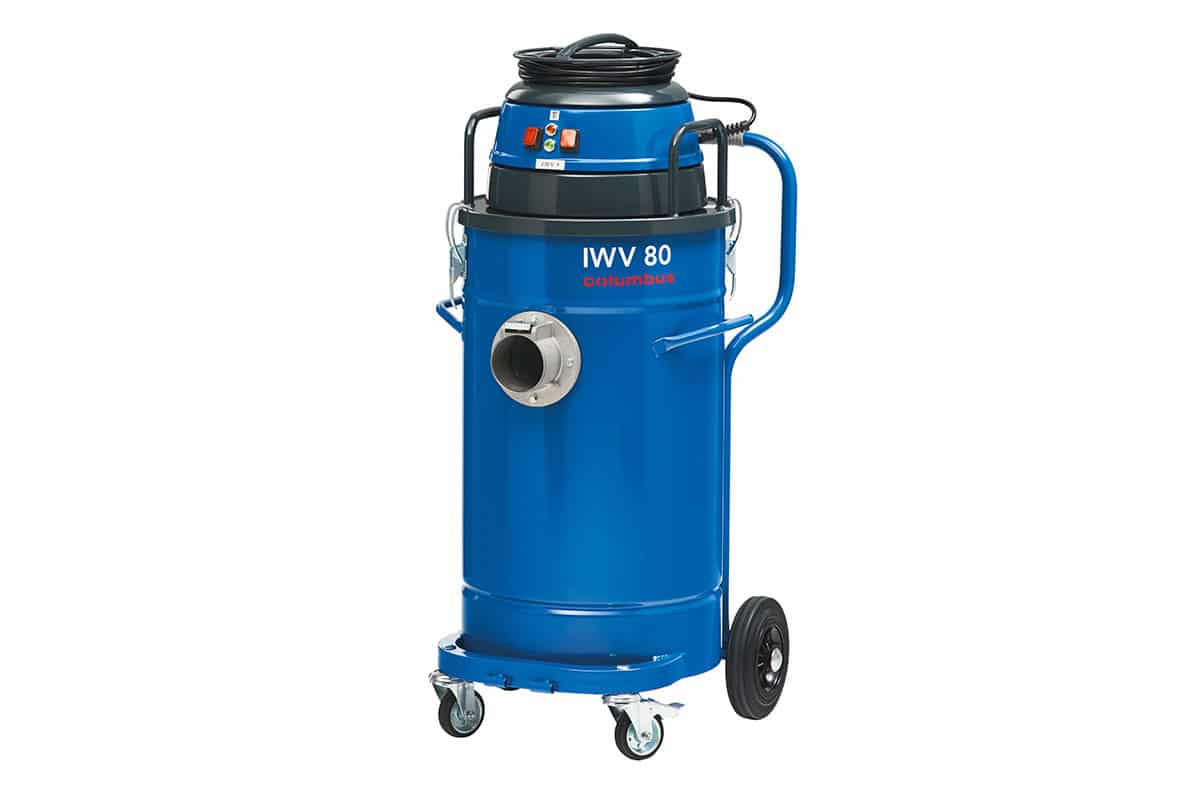 Industrial vacuum cleaner IWV80 side front without tube