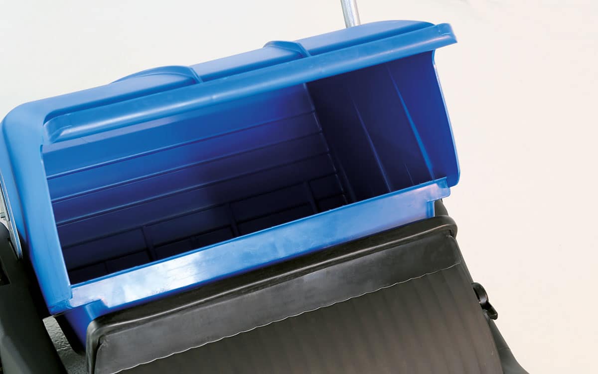 Sweeper K9050 waste container Vielseitig reinigen