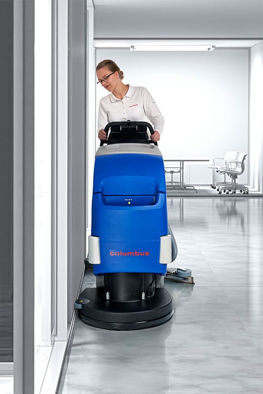 Walk Behind Floor Scrubber Ra 55 Bm 40 Also A Floor Cleaning Machine