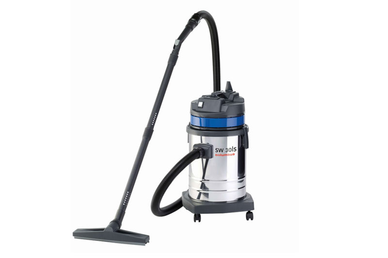 Steel vacuum cleaner SW 30S also usable as water vacuum cleaner