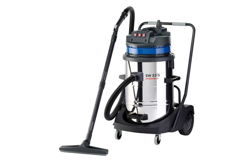 Aqua vacuum cleaner SW 53S Steel construction site vacuum cleaner