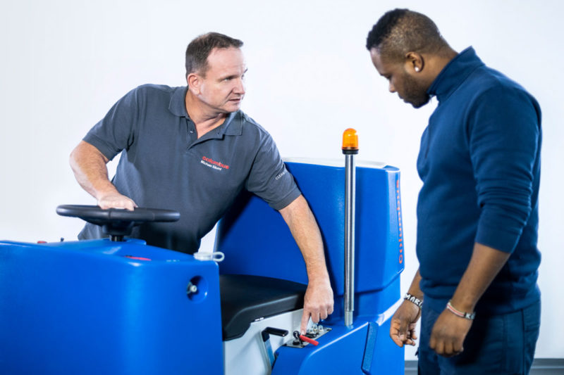 Carpet cleaning training with Columbus Floor care training