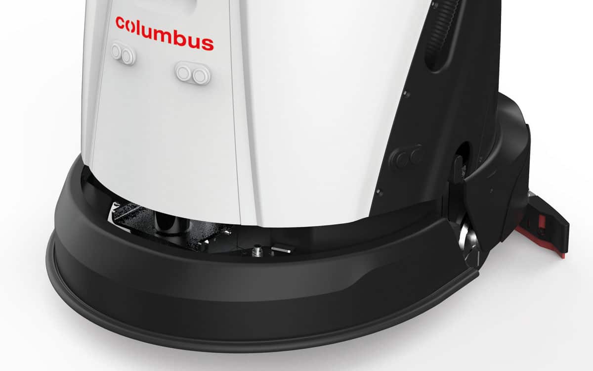 Ecobot Scrubber 50 Autonome Reinigung Highlight randnah