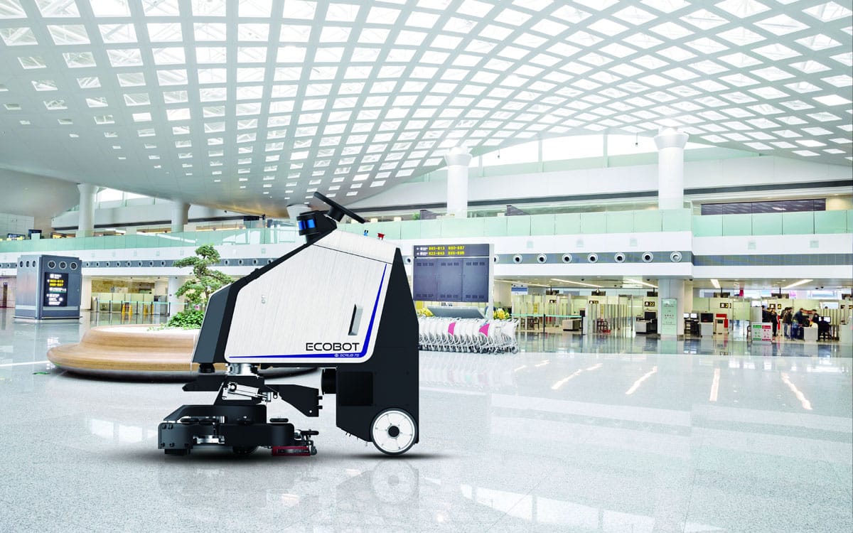 Ecobot Scrubber 75 Autonome Reinigung Highlight Filterfunktion