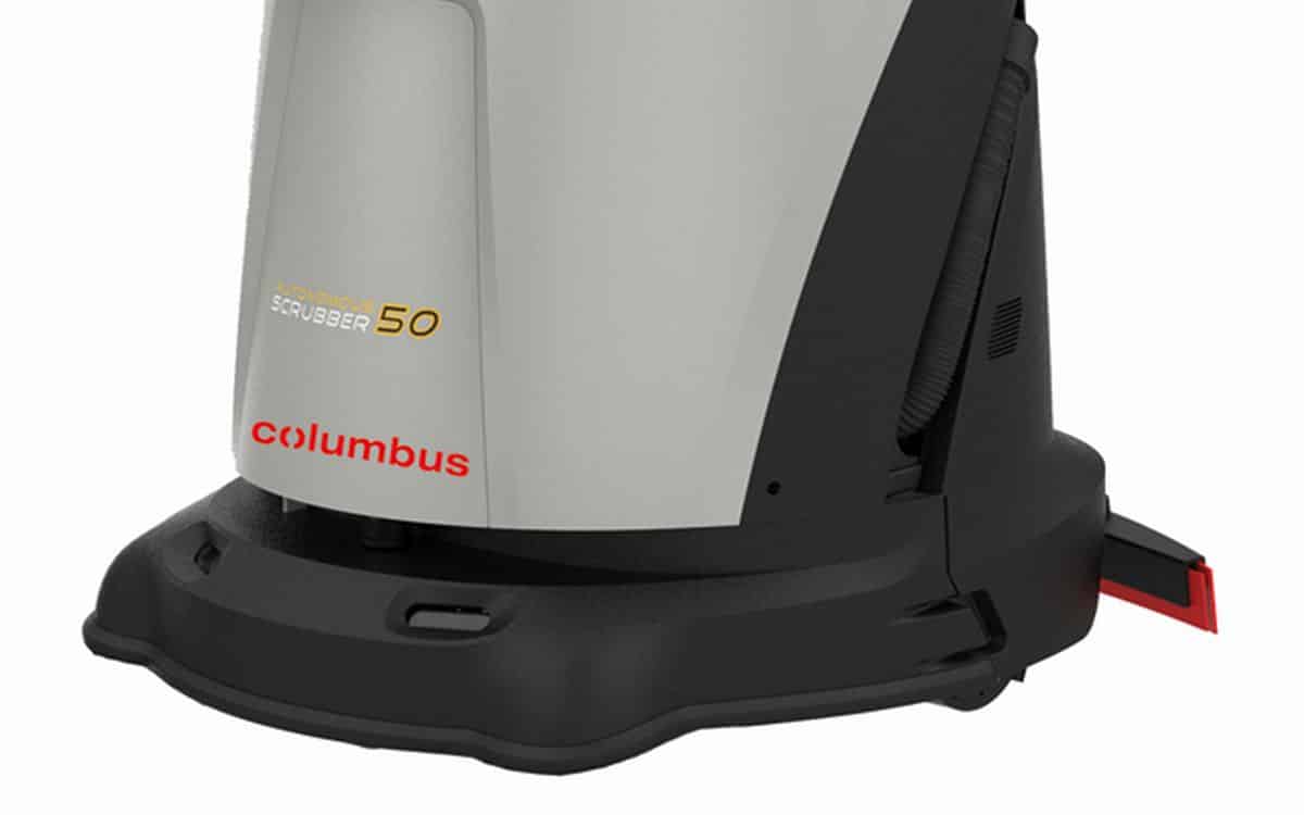 Ecobot Scrubber 50 Autonome Reinigung Highlight randnah