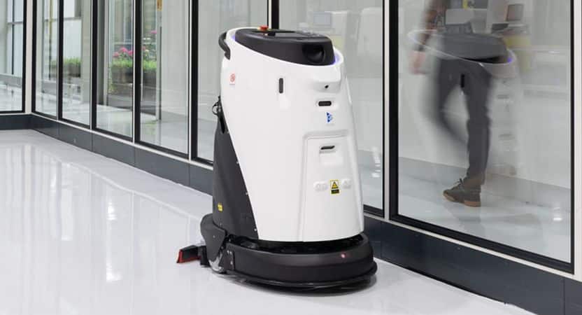 ecobot scrubber 50 W link autonome reinigung glaswand