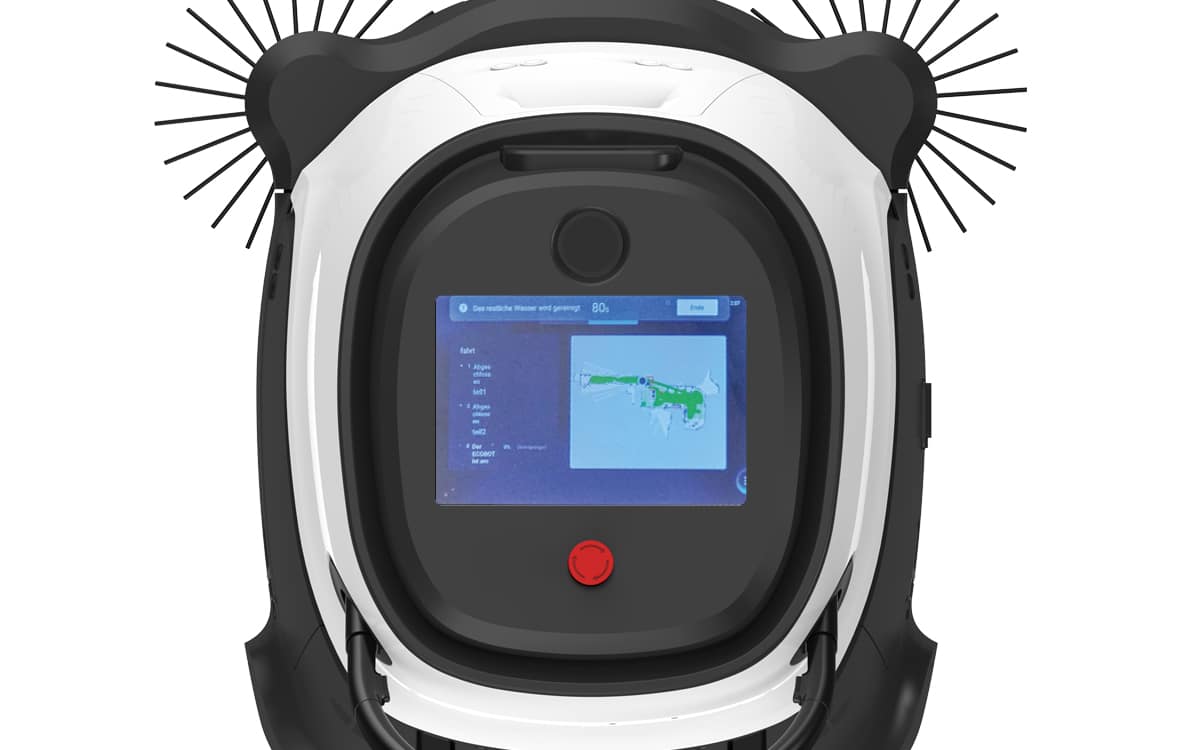 Autonomer Saugroboter Ecobot Vacuum 40 Mapping