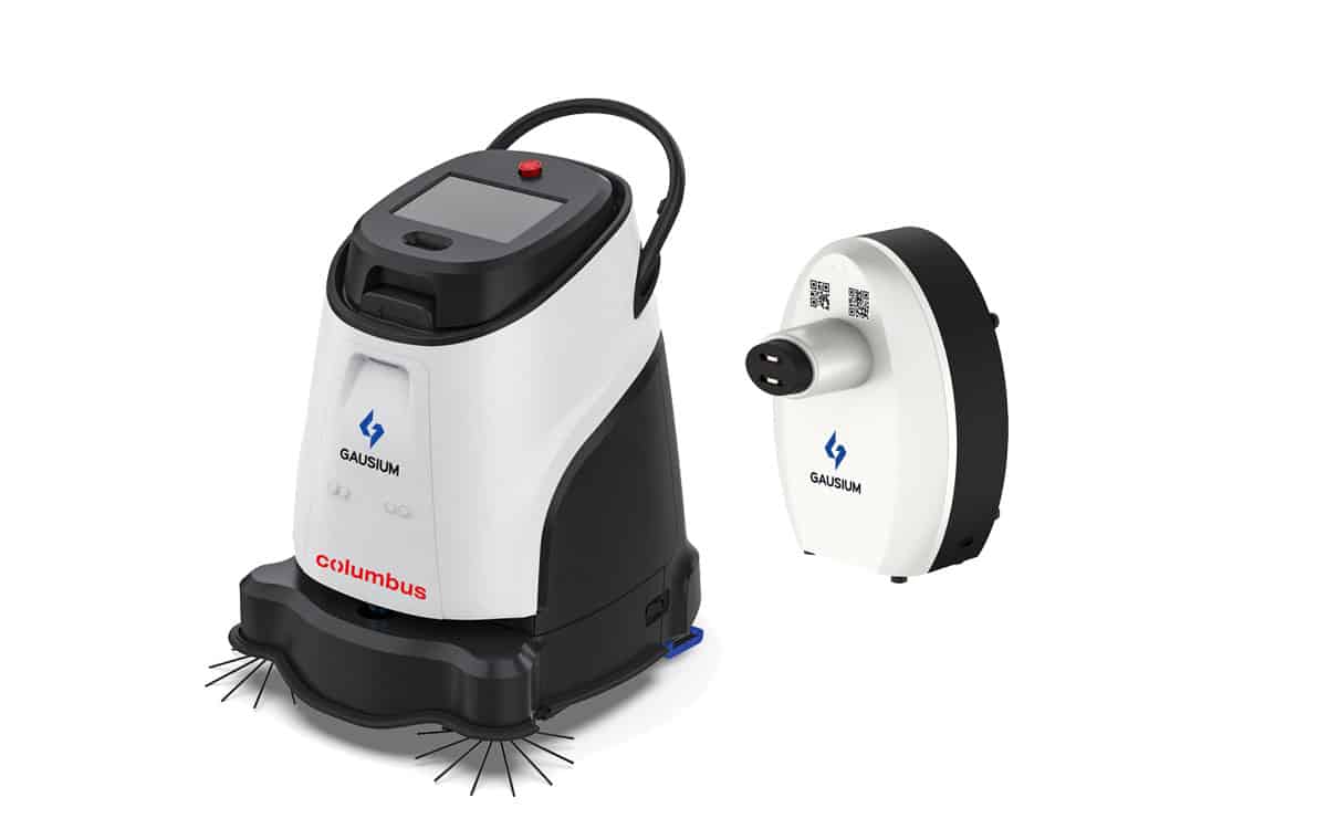 Autonomer Saugroboter Ecobot Vacuum 40 Ladestation