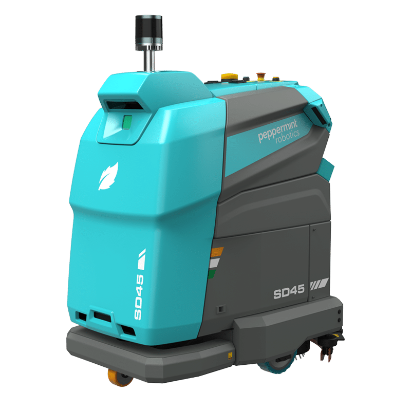 SD45 autonomous cleaning machine preview